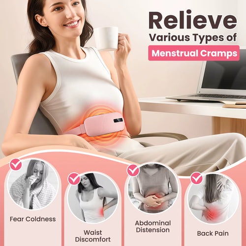 PeriodEase™ Heated Massage Belt - New model